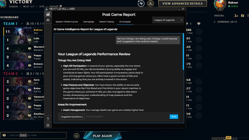 League of Legends - Next Level Labs